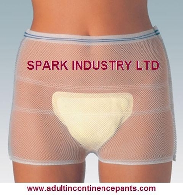 Tejido estirable pantalones de productos reutilizables incontinencia adulto talla XL con Circular